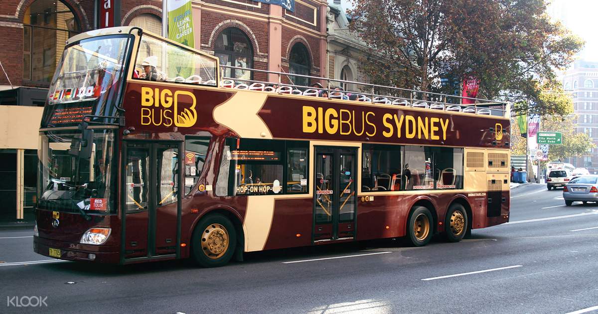 tour bus in sydney
